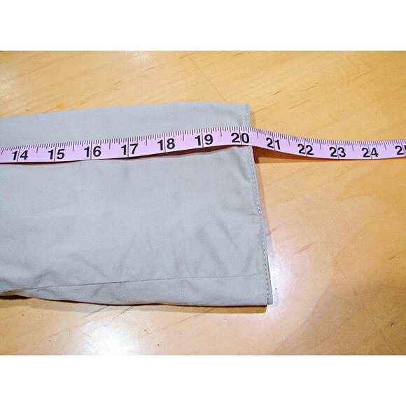 Chico's Womens Khaki Cotton Long Sleeve Open Front Blazer Jacket Size Medium - Picture 6 of 11